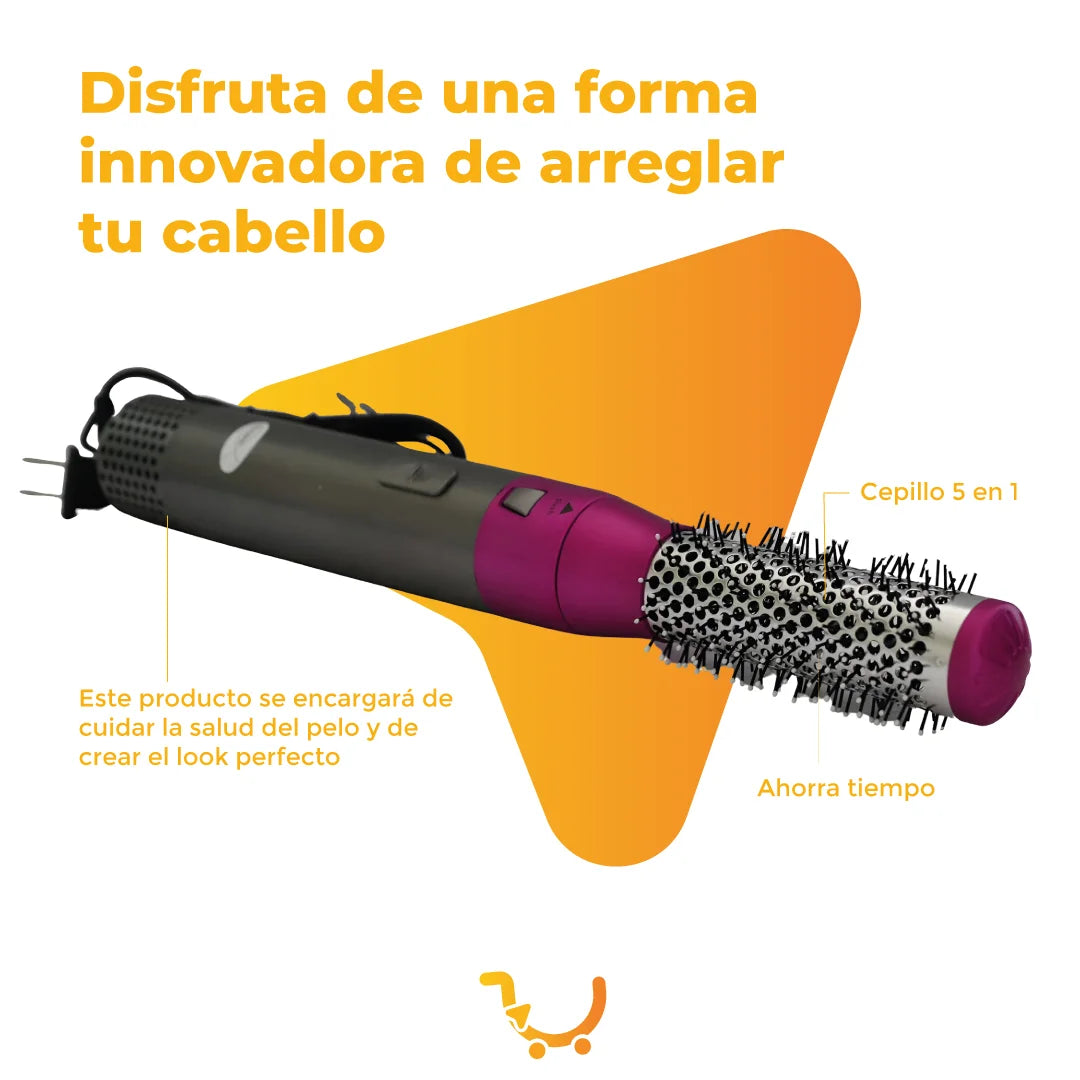 SET CEPILLO SECADOR ELECTRICO 5 EN 1