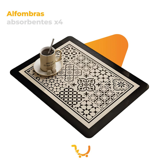 ALFOMBRAS ABSORBENTES X4