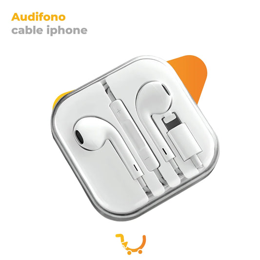 AUDIFONO CABLE IPHONE