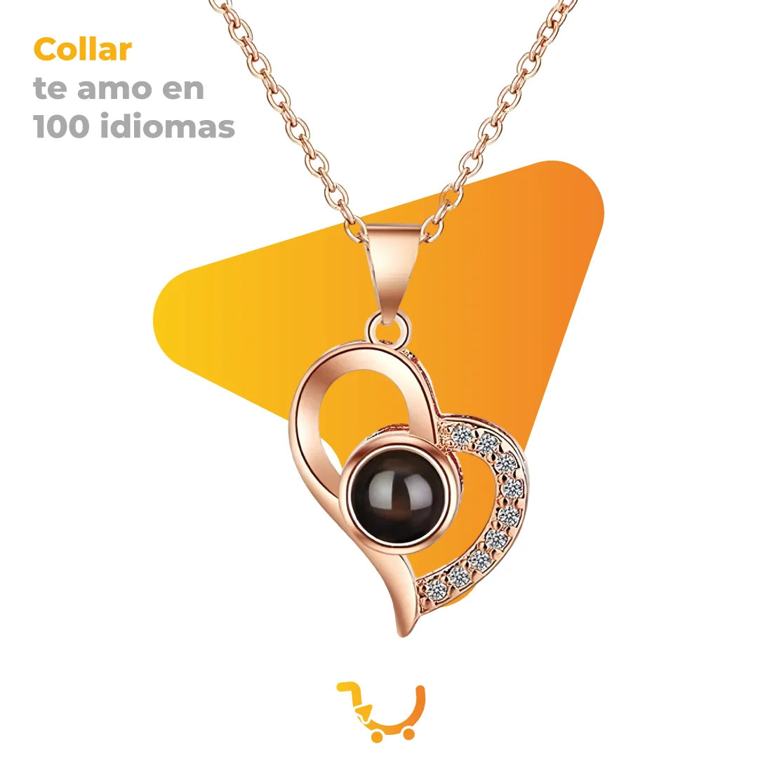 COLLAR TE AMO EN 100 IDIOMAS