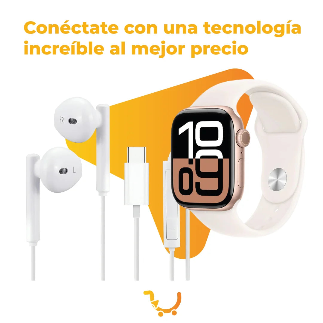 COMBO SMARTWATCH AUDIFONOS