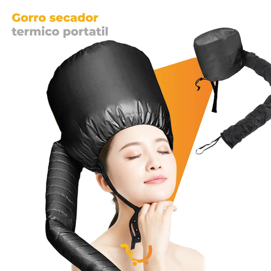 GORRO SECADOR TERMICO PORTATIL