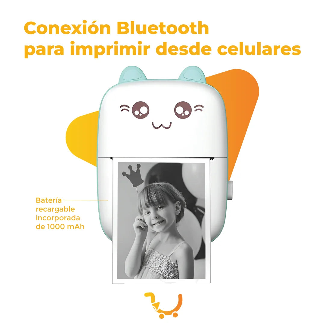 MINI IMPRESORA TÉRMICA GATITO