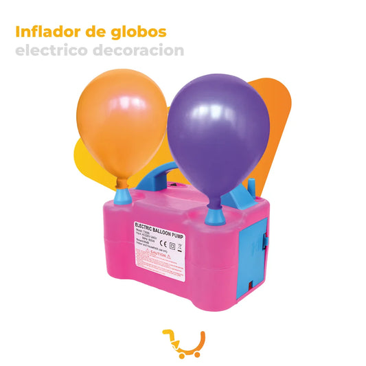 INFLADOR DE GLOBOS ELECTRICO DECORACION