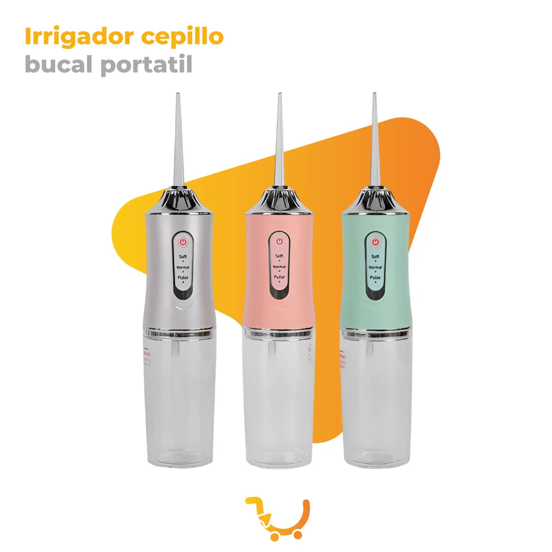 IRRIGADOR CEPILLO BUCAL PORTATIL