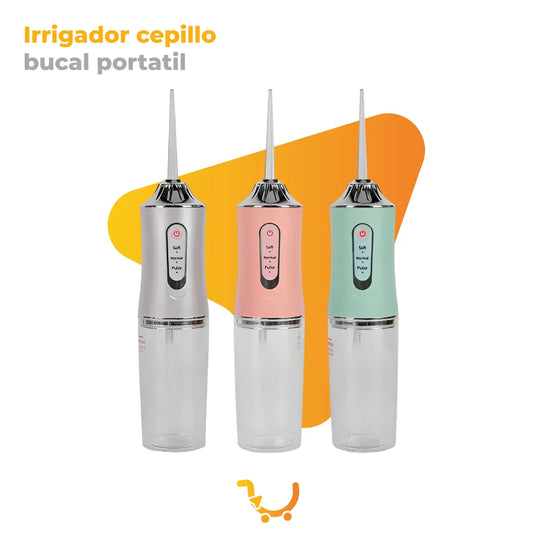 IRRIGADOR CEPILLO BUCAL PORTATIL