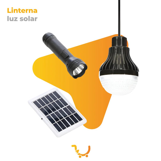 LINTERNA LUZ SOLAR