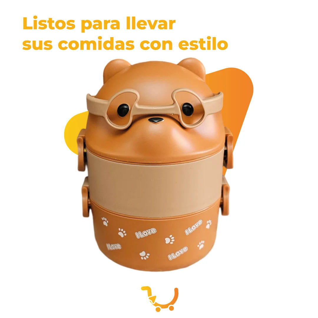 LONCHERA PORTA COMIDAS INFANTIL PORTATIL