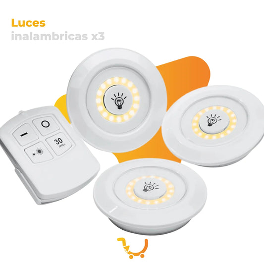 LUCES LED INALÁMBRICAS