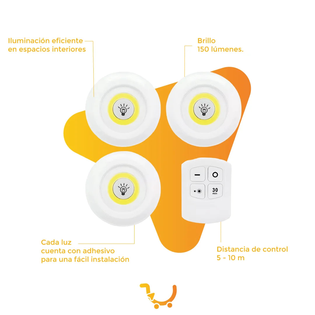 LUCES LED INALÁMBRICAS