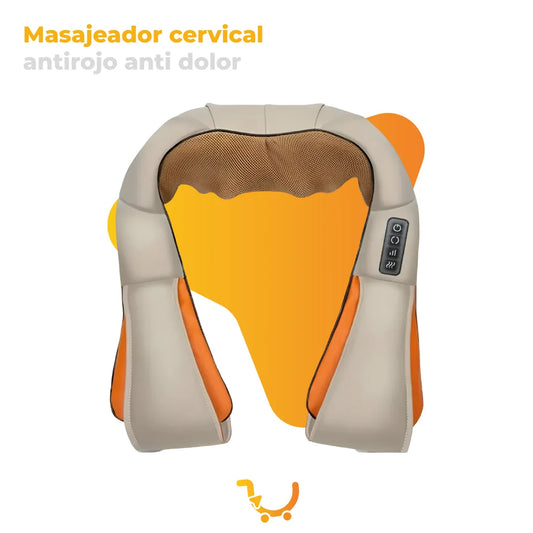 MASAJEADOR CERVICAL ANTIROJO ANTI DOLOR