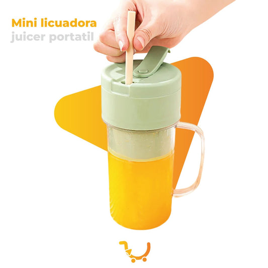 MINI LICUADORA JUICER PORTATIL VASO