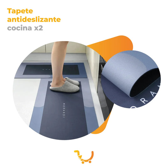 TAPETE ANTIDESLIZANTE COCINA X2
