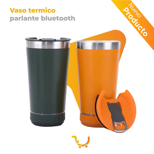 VASO TERMICO PARLANTE BLUETOOTH