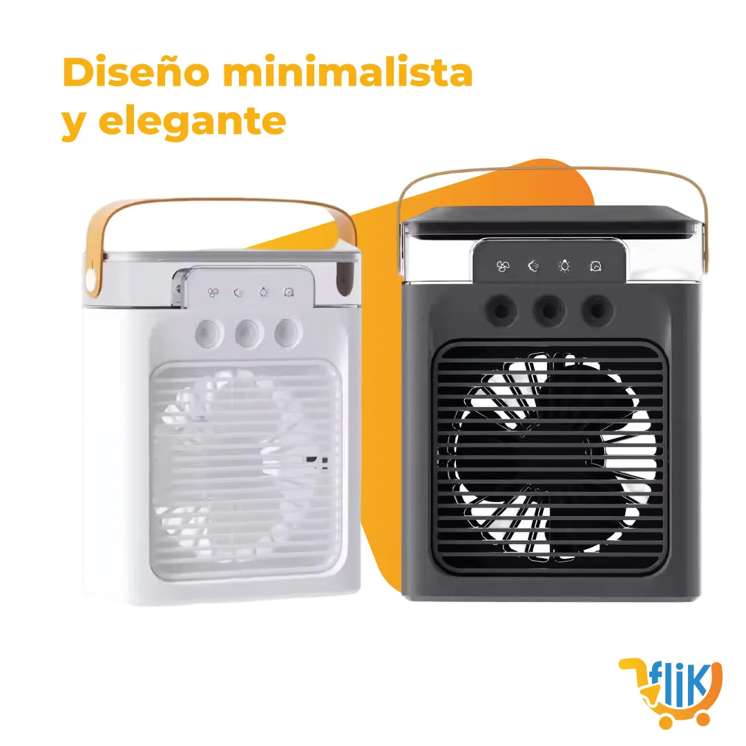 VENTILADOR HUMIDIFICACION AGUA PORTATIL